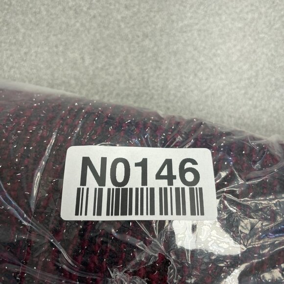 Draper James Women's M Red Tweed Short Sleeve Pleated Mini Dress N0146 - Picture 12 of 12